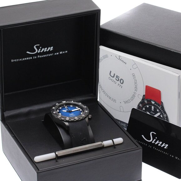 Sinn Diving watch U50 U50.S.BS Limited to 500 dates Automatic Men's Watch - Picture 8 of 13
